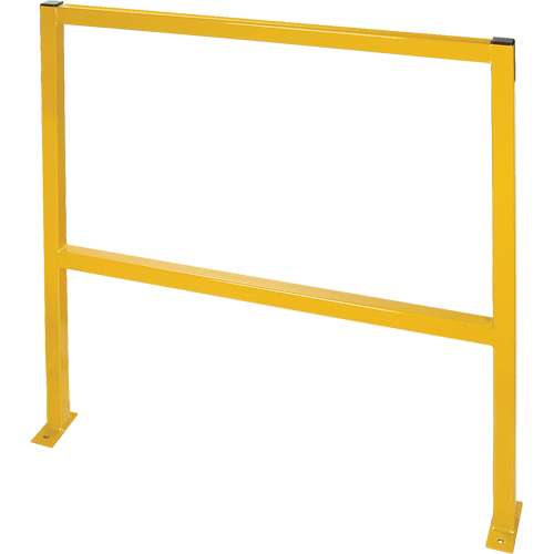 Perimeter Guards - Tubular Style, 96" W x 49-1/2" H, Yellow Pathway Supply LP