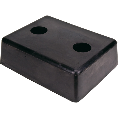 Molded Dock Bumpers, Rubber, 13" W x 4" D x 10" H Pathway Supply LP