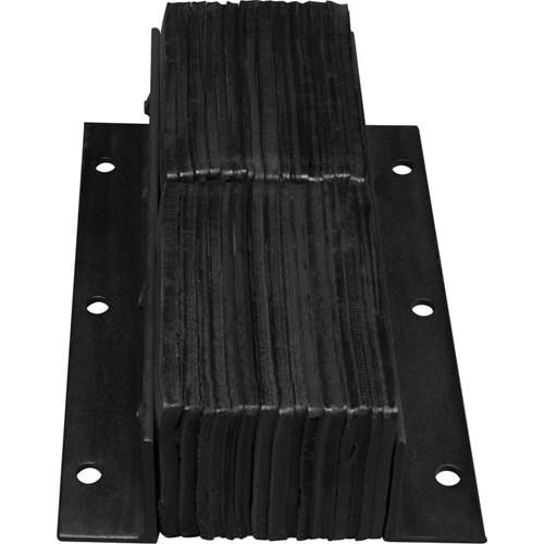 Butoirs de quai lamell&eacute;s, Vertical, Caoutchouc, 11" la x 9" p x 20" h Pathway Supply LP