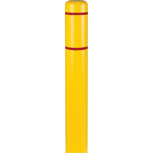 Polyethylene Bollard Covers, 6-5/8" Dia. x 60" L, Yellow Pathway Supply LP