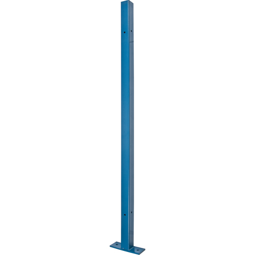 Poteau universel, 4,125' h x 2" la, Bleu Pathway Supply LP