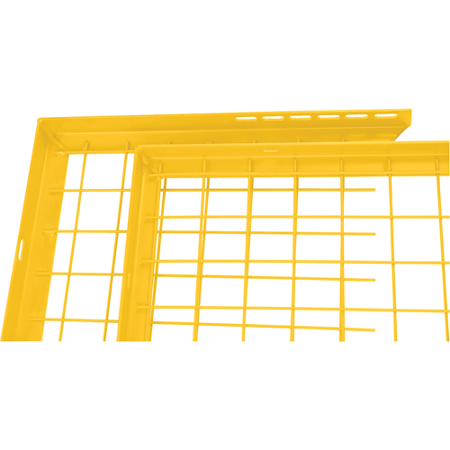 Wire Mesh Partition Components - Adjustable Filler Panels Pathway Supply LP