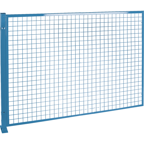 Perimeter Guards - Mesh Style, 4' H x 8' W, Blue Pathway Supply LP