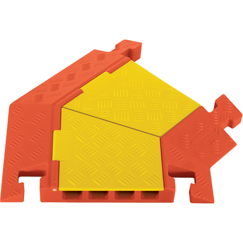 Linebacker&reg; 5-Channel Heavy Duty Cable Protector - Right Turn Pathway Supply LP