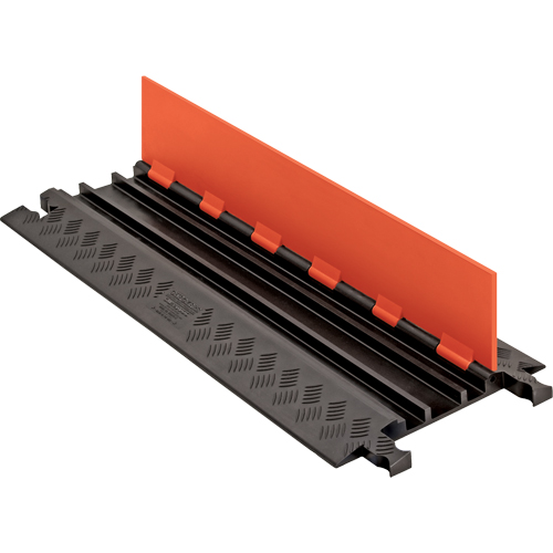 Protecteur de c&acirc;ble &agrave; profil bas Guard Dog, 3 canaux, 36" lo x 13,8" la x 1,25" h Pathway Supply LP