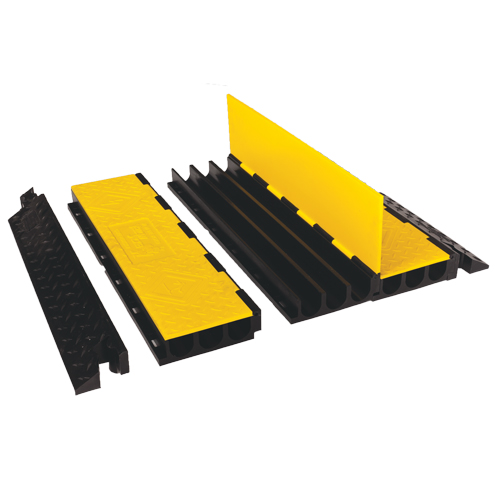 Yellow Jacket&reg; Cable Protector System, 3 Channels, 36" L x 18.5" W x 3" H Pathway Supply LP