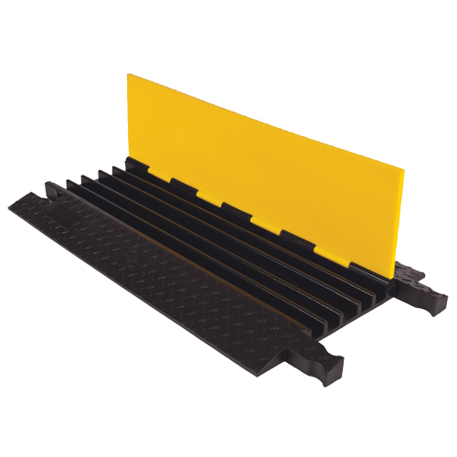 Protecteur de c&acirc;ble robuste Yellow Jacket, 5 canaux, 36" lo x 19,75" la x 1,875" h Pathway Supply LP