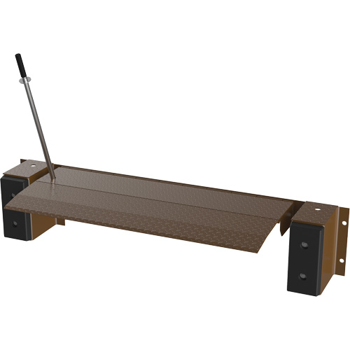 Niveleur de quai m&eacute;canique Edge-O-Dock, 93" la, 66" Largeur de la plateforme, 29" Port&eacute;e Pathway Supply LP