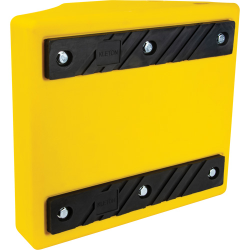 Cale de roue robustes, Ur&eacute;thane, Jaune, 15-1/2" la x 17-7/10" p x 10" h Pathway Supply LP