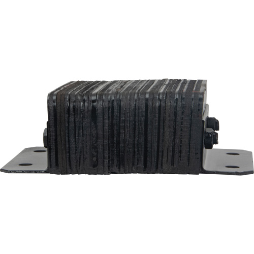 Butoirs de quai lamell&eacute;s, Horizontal, Caoutchouc, 12" la x 4" p x 10" h Pathway Supply LP