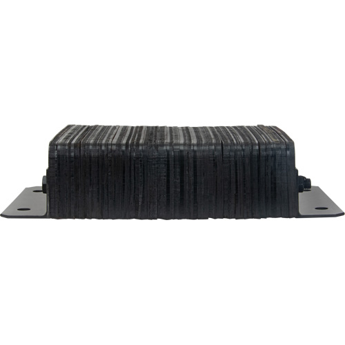 Butoirs de quai lamell&eacute;s, Horizontal, Caoutchouc, 18" la x 4" p x 12" h Pathway Supply LP