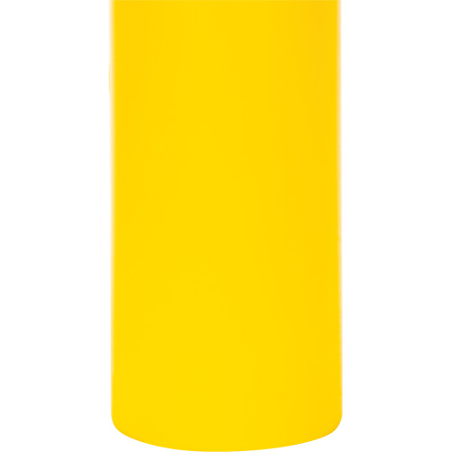 Capuchon en poly&eacute;thyl&egrave;ne pour borne de protection, 4-1/2" dia. x 64" l, Rouge/Jaune Pathway Supply LP