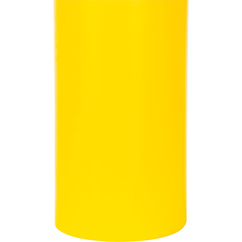 Capuchon en poly&eacute;thyl&egrave;ne pour borne de protection, 6-5/8" dia. x 52" l, Rouge/Jaune Pathway Supply LP