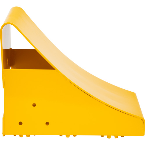 Ice Chocks, Steel, Yellow, 8-1/16" W x 10-5/8" D x 8-13/16" H Pathway Supply LP