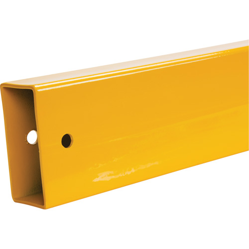 Lift-Out Light-Duty Guard Rail, Steel, 8' L x 4" H, Safety Yellow Pathway Supply LP