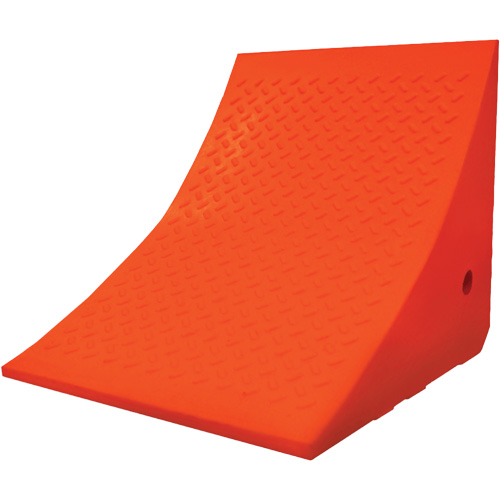 Cale-roue pour &eacute;quipement lourd de 70 tonnes, Ur&eacute;thane, Orange Pathway Supply LP