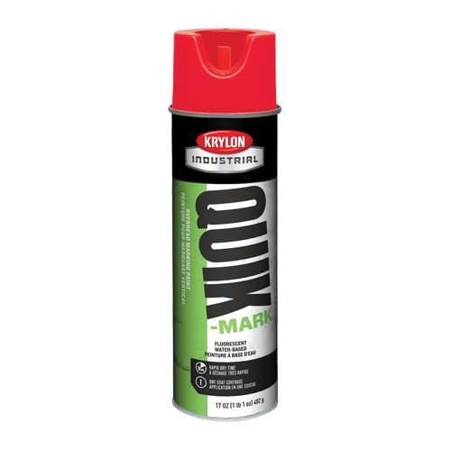 Industrial Quik-Mark Water-Based Overhead Marking Paint, 17 oz., Aerosol Can Pathway Supply LP