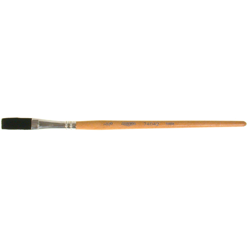 One Stroke Paint Brush, 3/8" Brush Width, Ox Hair, Wood Handle Pathway Supply LP