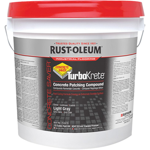 TurboKrete&reg; Concrete Patch Compound Kit, Grey Pathway Supply LP