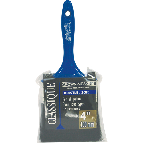 Pinceau classique, Soies, Manche Plastique, Largeur de 4" Pathway Supply LP