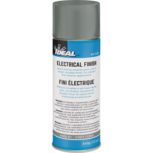Spray Paint, Grey, Gloss, Aerosol Can Pathway Supply LP
