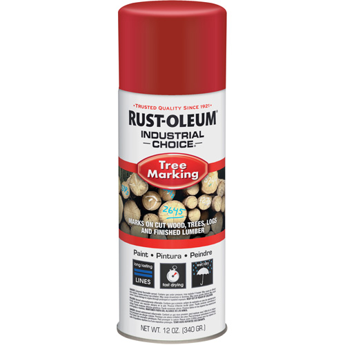 Industrial Choice T1600 Tree Marking Paint, Red, 16 oz. Pathway Supply LP