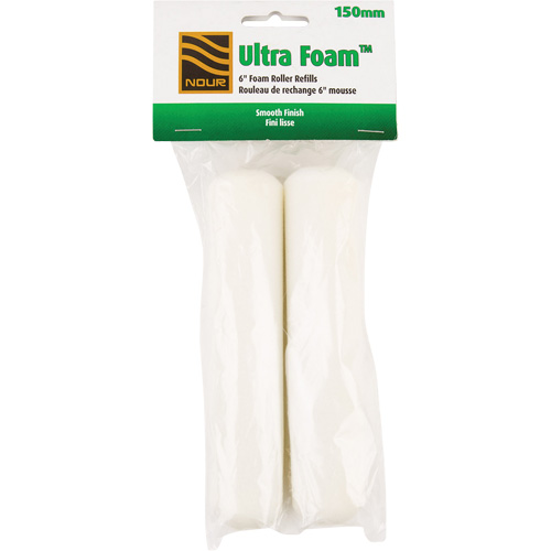 Rouleaux &agrave; peinture haute densit&eacute; Ultra Foam, Nap 9,525 mm (3/8"), 152,4 mm (6") l Pathway Supply LP