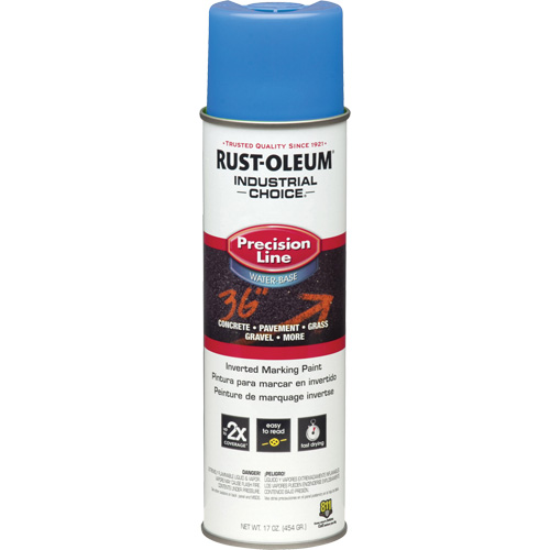 M1800 Water-Based Precision Line Marking Paint, 17 oz., Aerosol Can Pathway Supply LP