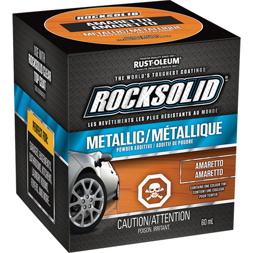 RockSolid&reg; Metallic Powder Additive, 60 mL, Bottle, Amaretto Pathway Supply LP