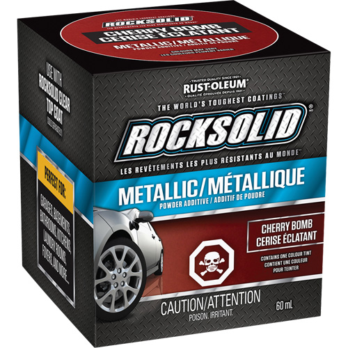 Additifs de poudre m&eacute;tallique RockSolid, 60 ml, Bouteille, Cerise &eacute;clatant Pathway Supply LP