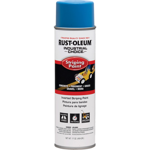 S1600 System Inverted Striping Paint, Blue, Aerosol Can Pathway Supply LP