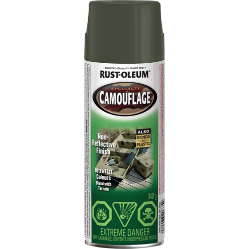 Specialty Camouflage Paint, Aerosol Can, Army Green Pathway Supply LP