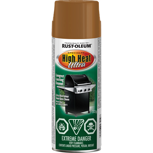 Peinture &eacute;mail en a&eacute;rosol haute temp&eacute;rature ultra Sp&eacute;cialit&eacute;, Canette a&eacute;rosol, Cuivre vieilli Pathway Supply LP