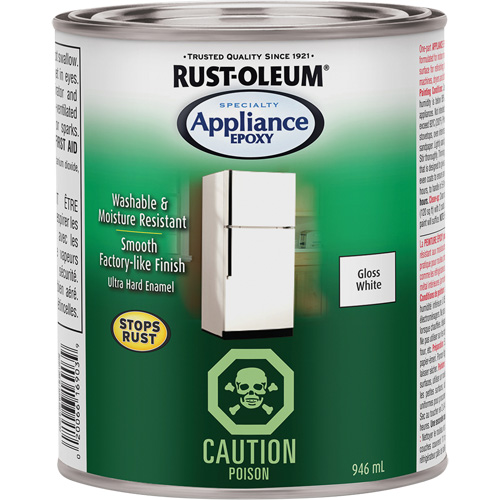 &eacute;poxyde pour &eacute;lectrom&eacute;nager sp&eacute;cialis&eacute;, 946 ml, Canette, Blanc Pathway Supply LP