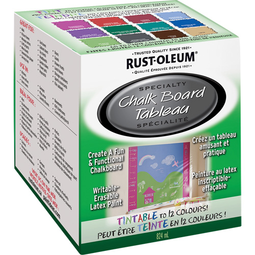 Peinture sp&eacute;cialis&eacute;e pour tableau noir, 824 ml, Trousse, Base &agrave; teinter Pathway Supply LP