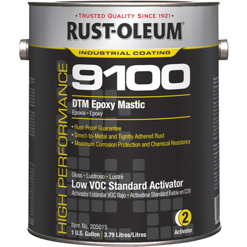 9100 System DTM Epoxy Mastic Standard 250 VOC Activator, Gallon Pathway Supply LP