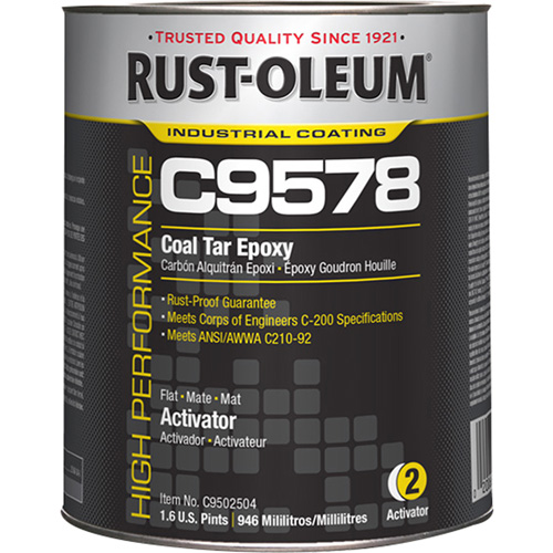 Activateur pour rev&ecirc;tement &eacute;poxydique &agrave; base de goudron de houille et &agrave; haute teneur en solides du syst&egrave;me C9578, 0,2 gal., Seau Pathway Supply LP