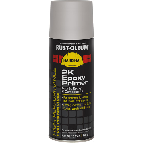 Appr&ecirc;t &eacute;poxydique 2K &agrave; haute performance en a&eacute;rosol du syst&egrave;me V2300, Gris, 13 oz, Canette a&eacute;rosol Pathway Supply LP