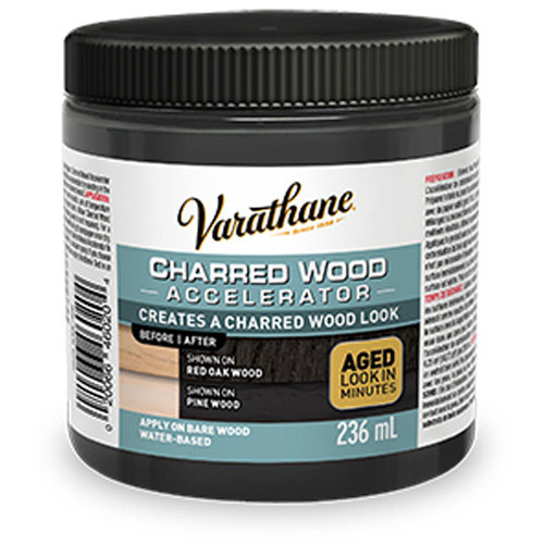 Acc&eacute;l&eacute;rateur de vieillissement du bois Varathane, 236 ml, Canette, Noir Pathway Supply LP