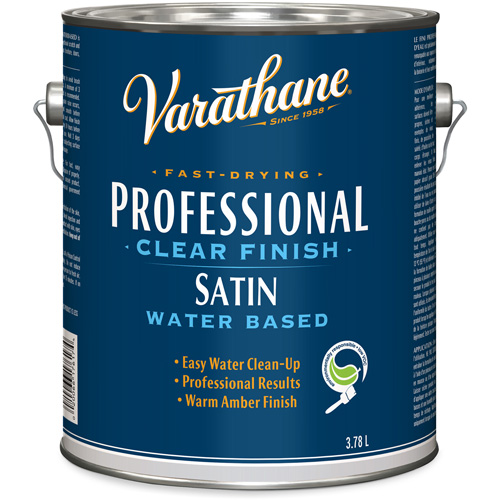 Varathane&reg; Professional Finish, 3.78 L, Clear, Satin Pathway Supply LP