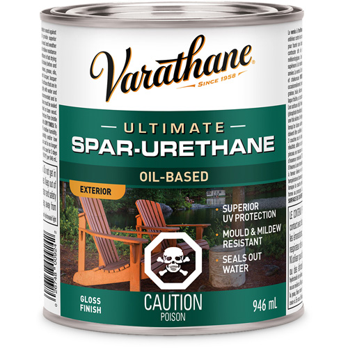 Rev&ecirc;tement &agrave; fini diamant pour bois Varathane, 946 ml, Transparent, Brillant Pathway Supply LP