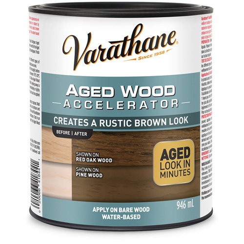 Acc&eacute;l&eacute;rateur de vieillissement du bois Varathane, 946 ml, Brun rustique Pathway Supply LP