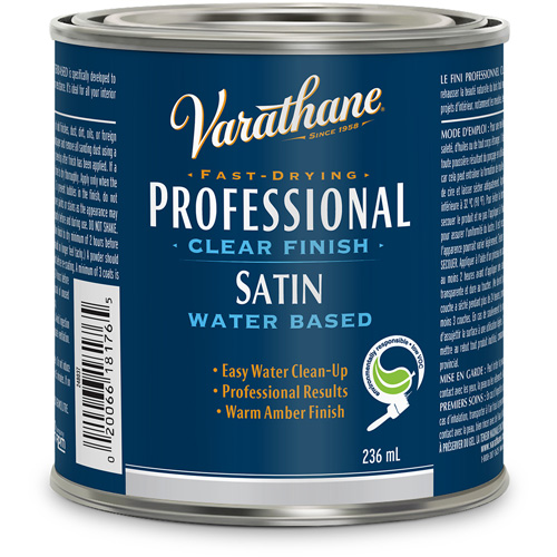 Varathane&reg; Professional Finish, 236 ml, Clear, Satin Pathway Supply LP