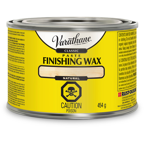Varathane&reg; Classic Paste Finishing Wax, 450 g, Natural, Matte Pathway Supply LP