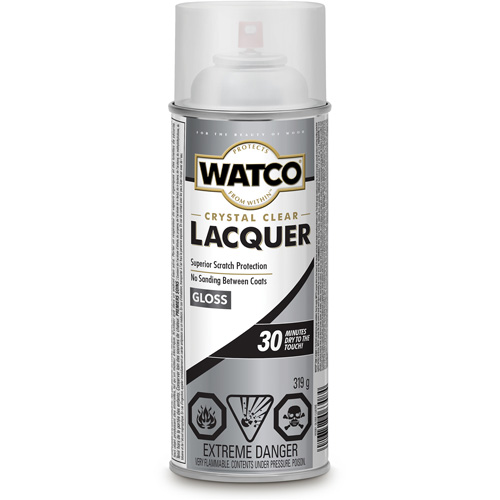 Laque pour bois Watco, 319 g, Transparent, Brillant Pathway Supply LP