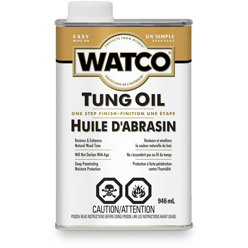 Huile dabrasin Watco, 946 ml, Transparent, Transparent Pathway Supply LP