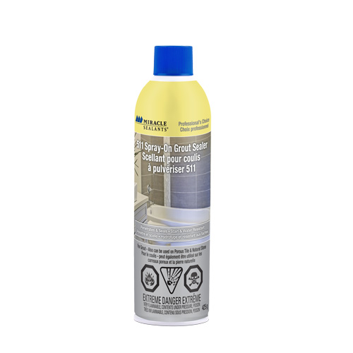 Miracle Sealants&reg; 511 Spray-On Grout Sealer, Aerosol Can Pathway Supply LP
