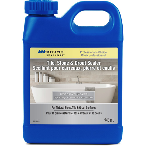 Scellant pour carreaux, pierres et coulis Miracle Sealants, Cruche Pathway Supply LP