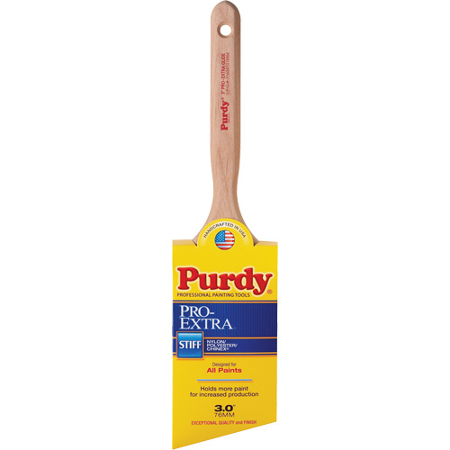 Pinceau Pro-Extra Glide, Mat&eacute;riau m&eacute;lang&eacute;, Manche Bois, Largeur de 3" Pathway Supply LP