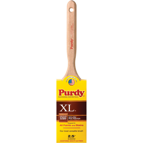 Pinceau XL Bow, Poly/nylon, Manche Bois, Largeur de 2-1/2" Pathway Supply LP